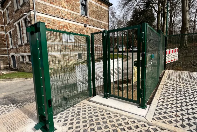 Access control, barrière et clôture à Libramont pour les douanes