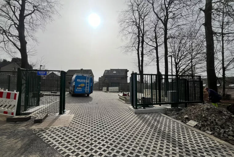 Access control, barrière et clôture à Libramont pour les douanes