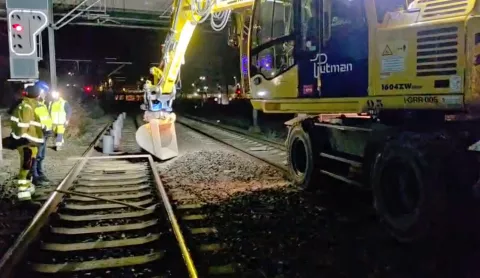 Travail de nuit chronométré: Guisse sécurise la gare de Forest-Midi